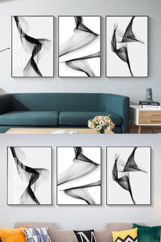 لوح جدارية ثلاث قطع مودرن