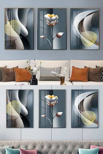 لوح جدارية ثلاث قطع مودرن