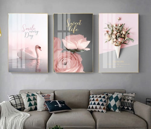 لوح جدارية ثلاث قطع مودرن