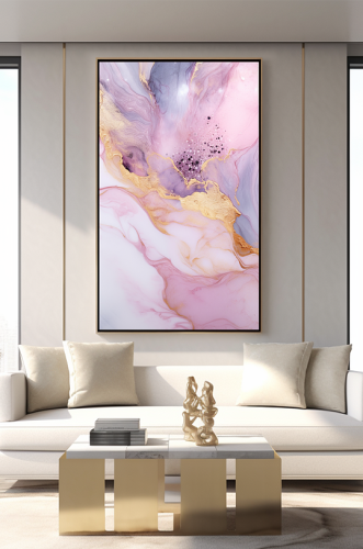 لوحة جدارية فن تجريدي