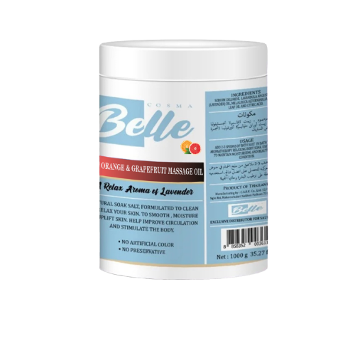 ملح الاستحمام برائحة البرتقال