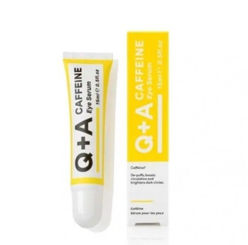 كيو بلس ايه سيروم الكافيين للعناية بمحيط العين ترط...