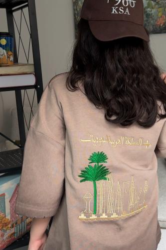 تيشيرت السعودية بني