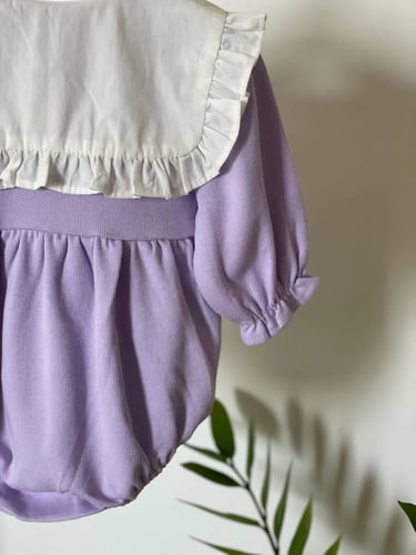 آفرول لطيف باللون الموف