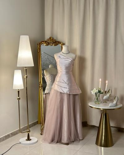 فستان سهرة طويل 5058