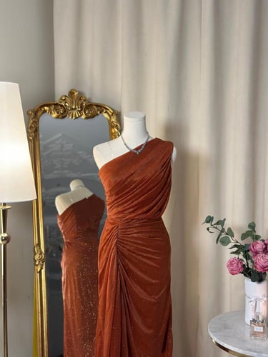 فستان سهرة طويل 4651 ( 3 الوان )