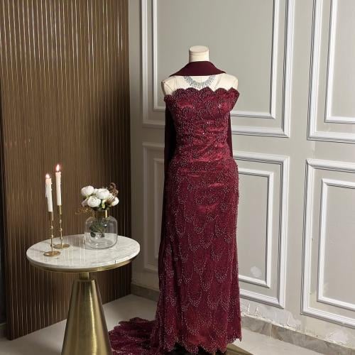 6628 - فستان سهرة طويل