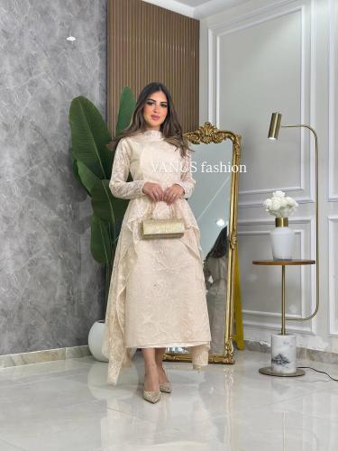 7054 - فستان سهرة ميدي