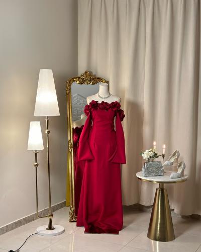 فستان سهرة طويل 5071