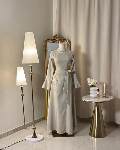 5922 -فستان طويل (لونين)