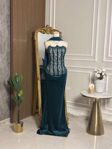 6821- فستان سهرة طويل