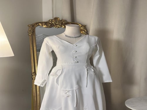 6079 -فستان ميدي ( 2 لونين )