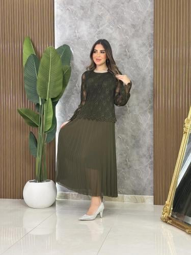 7191 - فستان سهرة ميدي