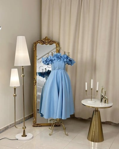 فستان ميدي (3 الوان ) 4405