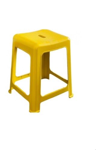 كرسي بلاستيك بدون ظهر - الوان مختلفه