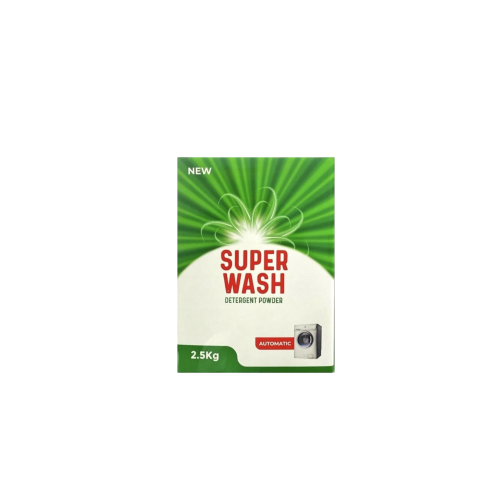 سوبر واش مسحوق غسيل الملابس اتوماتيك - 2.5kg