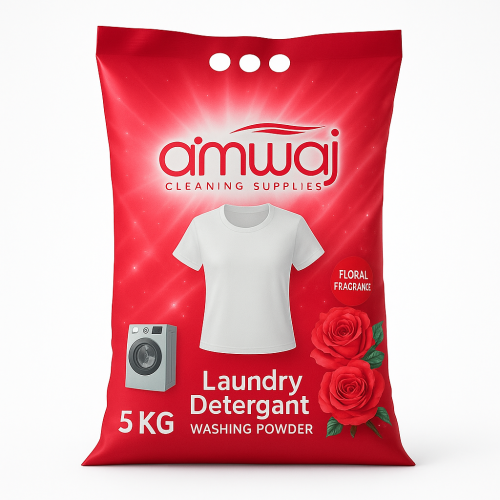 أمواج مسحوق غسيل برائحة الورد-5كيلو