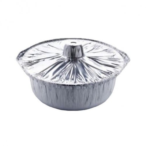 قدر قصدير صغير مقاس 5 * 2حبه