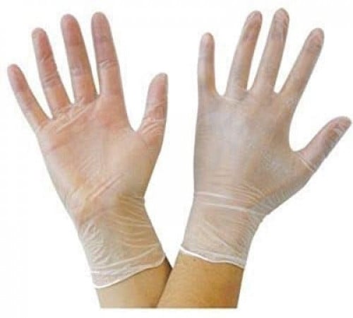 قفازات شفافة -مقاس لارج