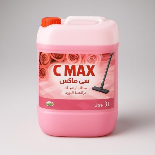 سي ماكس مطهر ومنظف الارضيات برائحة الورد - 30لتر