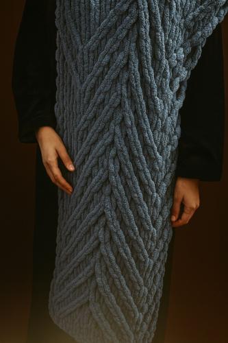 شال حياكة يدوي