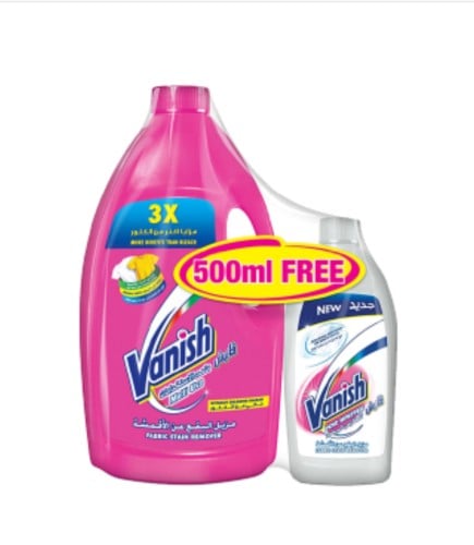 فانيش مزيل البقع للملابس الملونه 3 لتر +500 مل ابي...
