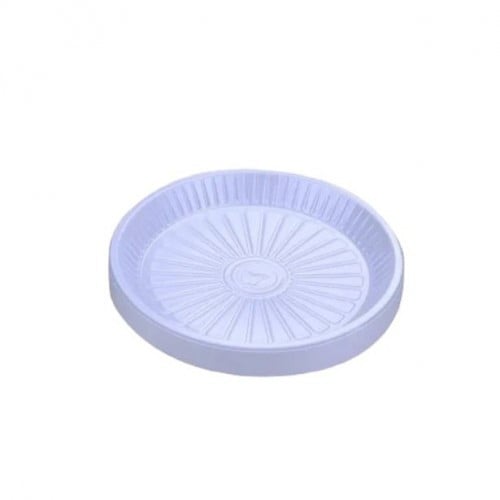 صحن بلاستيك دائري رقم 26ساده *50حبة