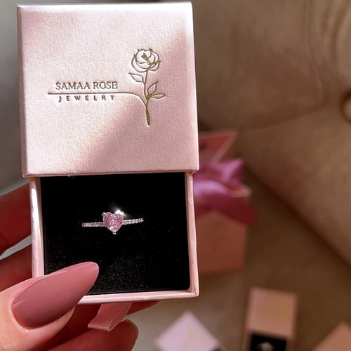 خاتم pink heart