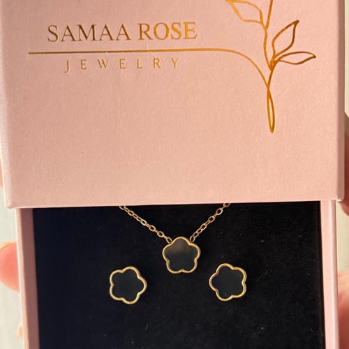 طقم فان كليف (اسود)