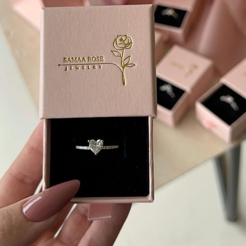 طقم قلب (سلسال وخاتم)