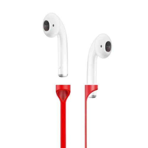 موربلس تعليقة سماعة ابل احمر