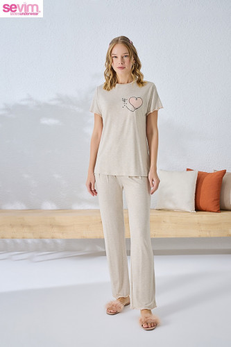 بيجامة بيت - تركي - موديل 14356