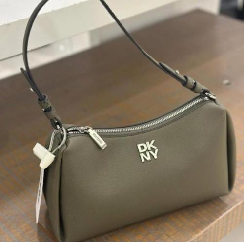 DKNY HANDBAG- شنطة دكني لون اخضر زيتي