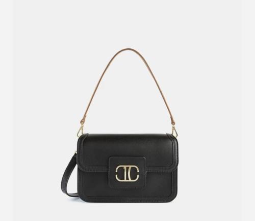 ALVIRO MARTINI SMALL FLAP CROSSBODY BLACK - الفيرو...