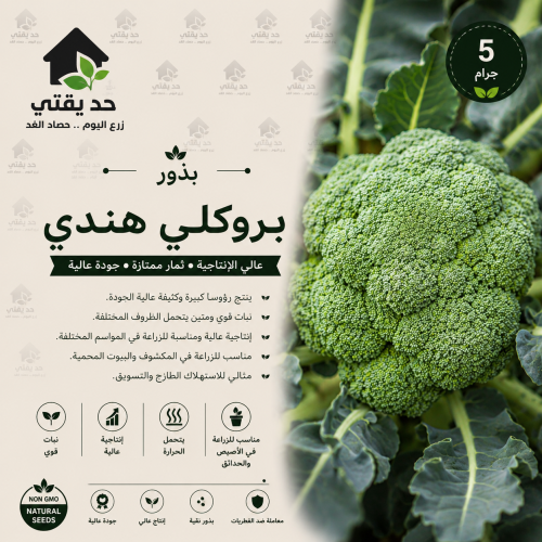 بذور بروكلي هندي 5 جم