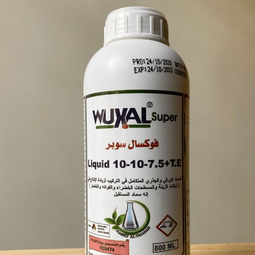 سماد 7.5-10-10 فوكسال 1 لتر