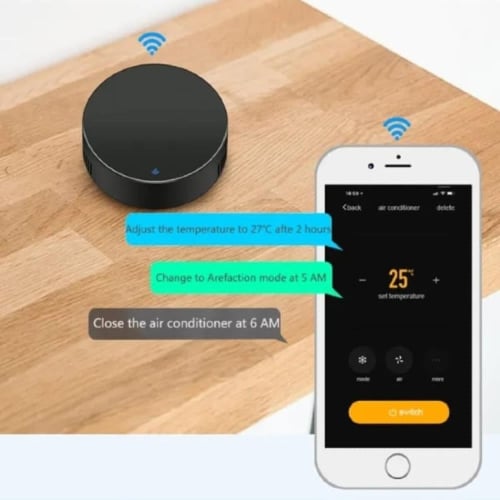 جهاز IR ذكي للتحكم بالأجهزة عن بعد يعمل كريموت لأي...