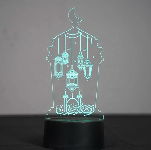 ليد رمضاني ثلاثي الأبعاد