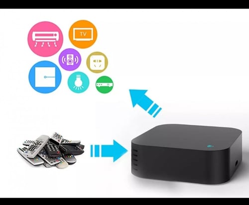 جهاز ذكي للتحكم عن بعد بالتردد اللاسلكي والأشعة تح...