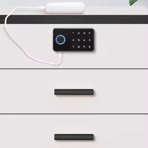 قفل بصمة وارقام لـ الدرج والخزائن والادراج