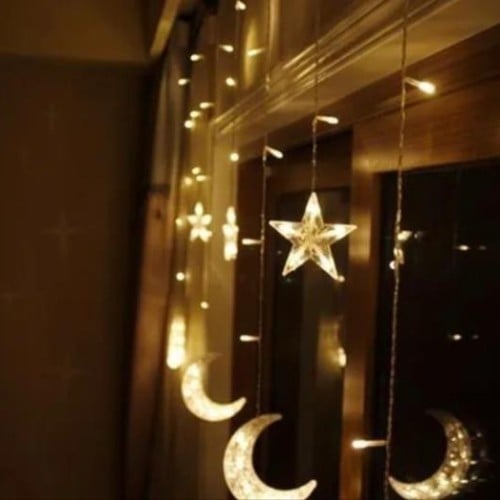 ستارة رمضان نجوم وهلال فيش كهرب