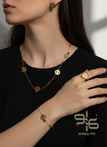 طقم كارتير 4 قطع ذهبي - مستوحى