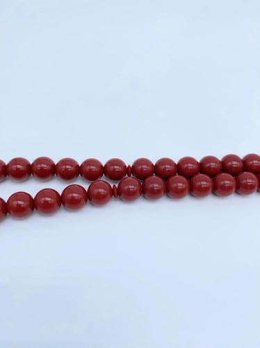 سبحة بكلايت بلون عنابي