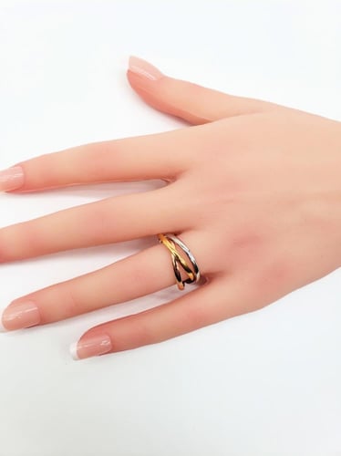 خاتم كارتير 3 حلق - مستوحى