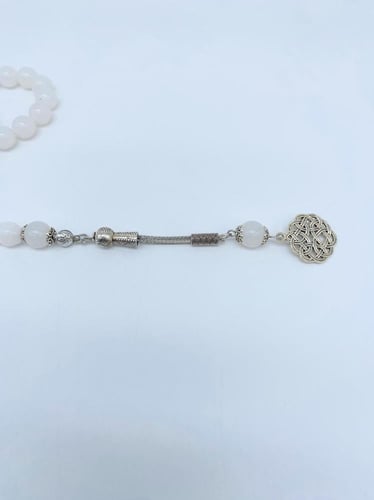 سبحة بكلايت بلون أبيض