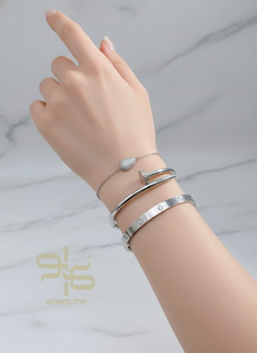 بكج 3 اساور مع خاتم هديه من اختيارك