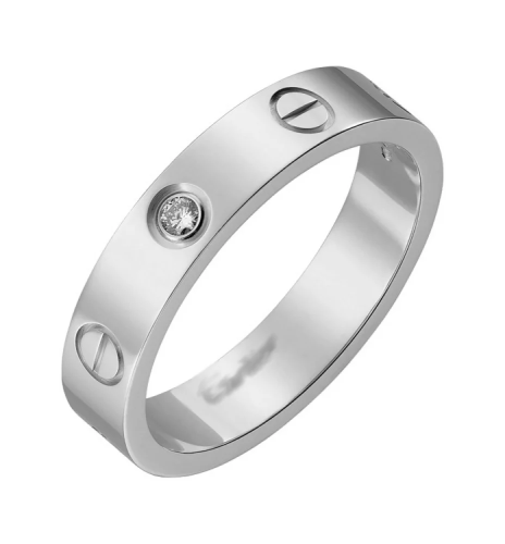 خاتم كارتير فضي - مستوحى