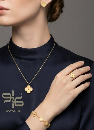 طقم فان كليف حجم كبير 4 قطع عدة الوان - مستوحى