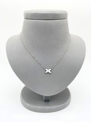 سلسال بتصميم عالمي وشهير ذهبي وفضي - مستوحى