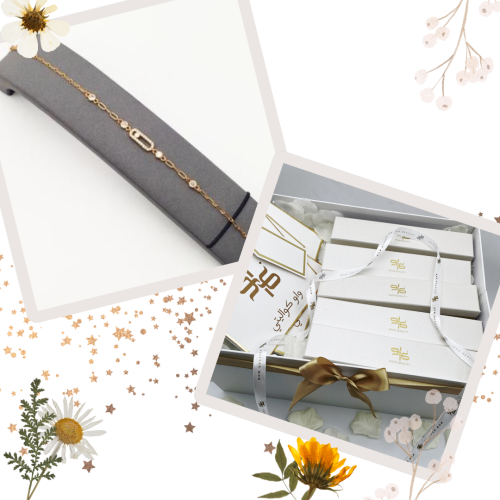 بوكس توزيعه 5 اساور ميسيكا ذهبي وفضي - مستوحى